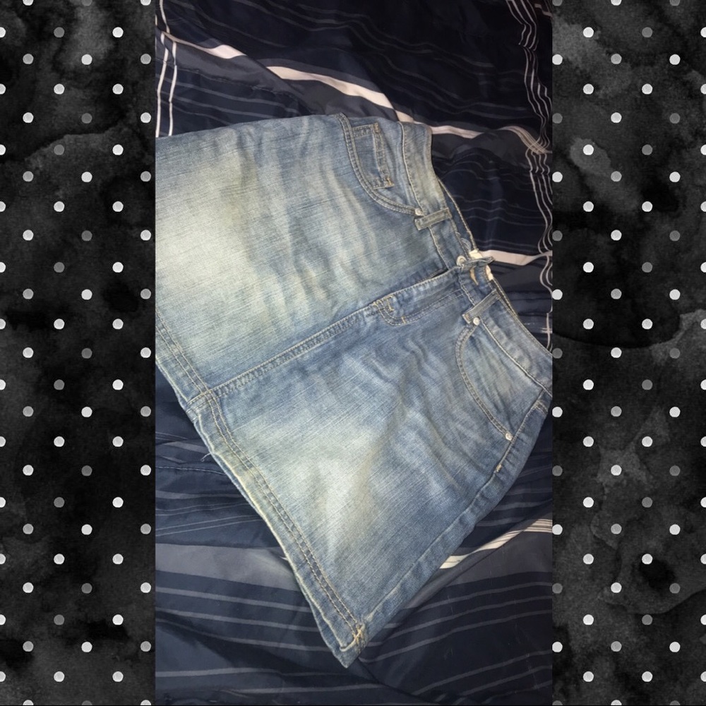 Denim skirt
